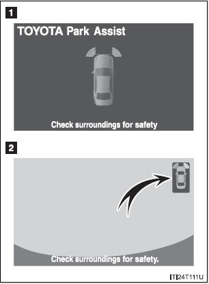 Touch screen (vehicles with a navigation system)